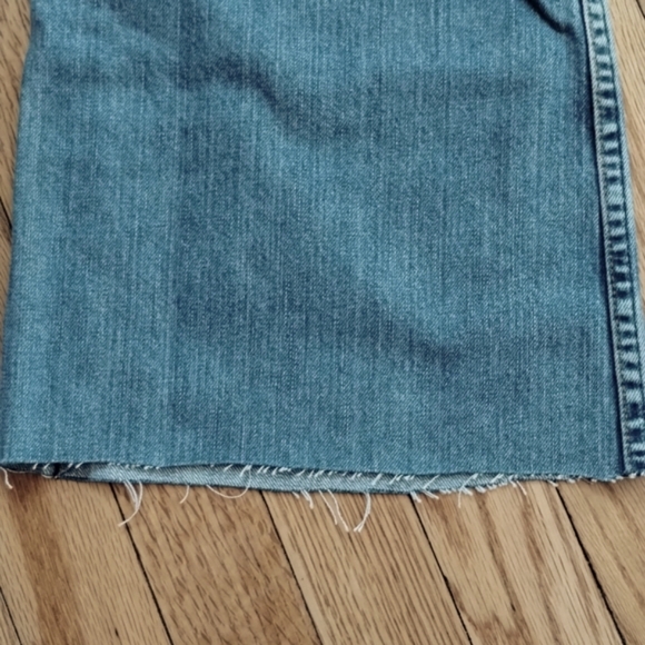 Vtg 90s Lucky Brand Jeans Juniper Flare 14/32 USA by Gene Montesano blue euc - Picture 4 of 16